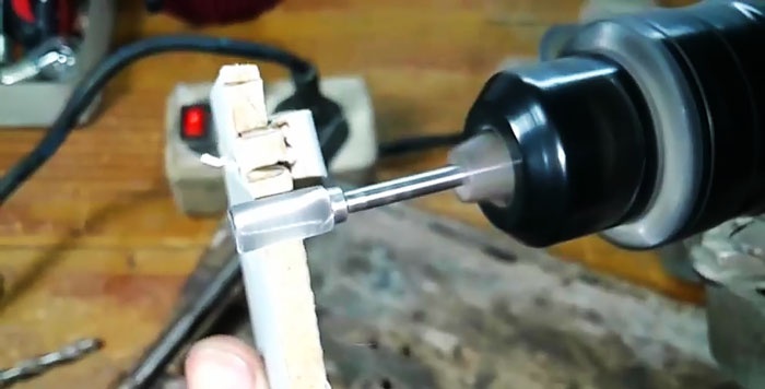 Come installare un mandrino portapunta su una smerigliatrice angolare e perché potrebbe essere utile