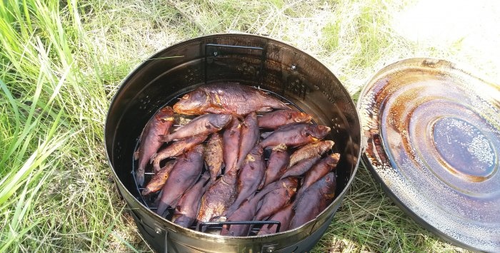 Fumar peix mentre es pesca ràpidament és simplement deliciós El meu informe