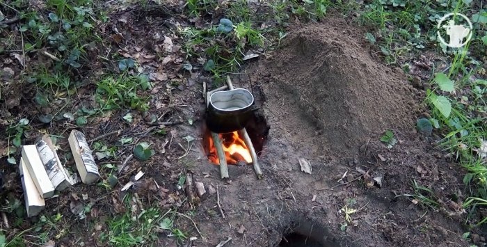 Cum să faci un foc scout un foc fără fum