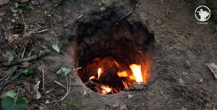 Kako od izviđačke vatre napraviti vatru bez dima