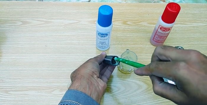How to seal a flexible hose
