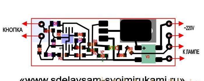 Elektronski prolazni prekidač s neograničenim brojem prekidača