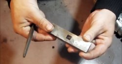 How to make square holes with round drills, a method accessible to everyone