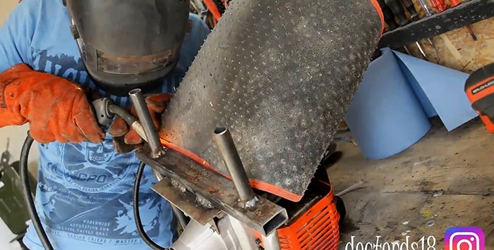 Gerudi motor buat sendiri dari perapi