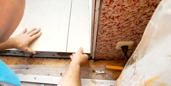 Hogyan készítsünk gyorsan és megbízhatóan küszöböt az erkélyre megmaradt gipszkartonból és csempéből