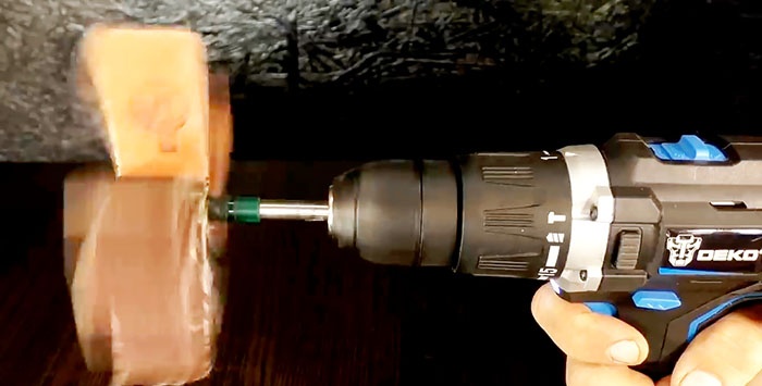 How to turn an electric motor armature into an effective tool