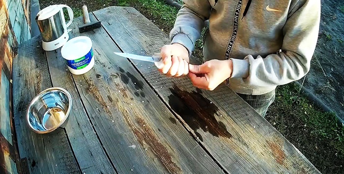 How to make a durable and anatomical knife handle in 10 minutes