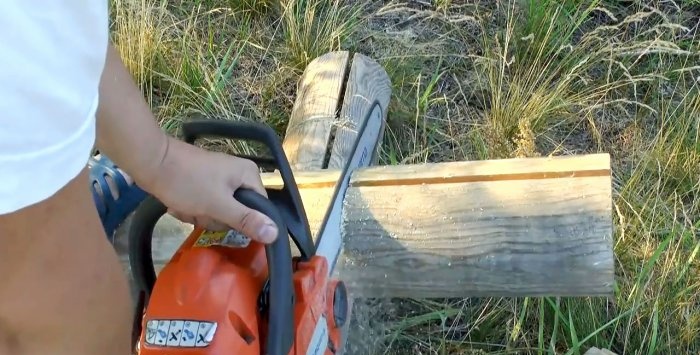 How to easily and cost-effectively make a chainsaw cut smoothly