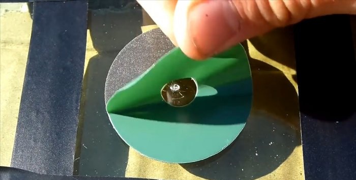 Enkel reparation av ett chip på en bilvindruta