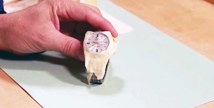 How to polish a scratched or worn watch glass