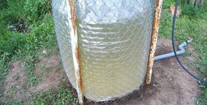 How to make an inexpensive watering tank