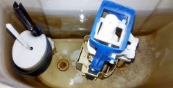 A quick and 100% way to eliminate a leaking toilet cistern