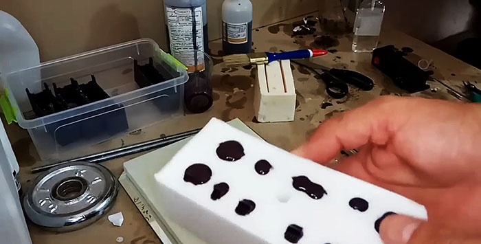 Molding plastic parts at home