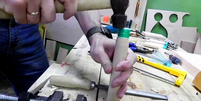 Cách làm tay cầm giũa chắc chắn bằng chai nhựa