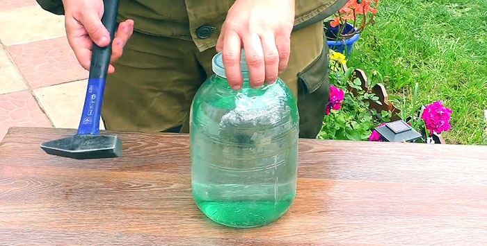 Hvordan lage en glasskrukke støtsikker