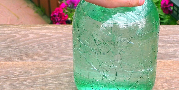 Hoe maak je een glazen pot schokbestendig?