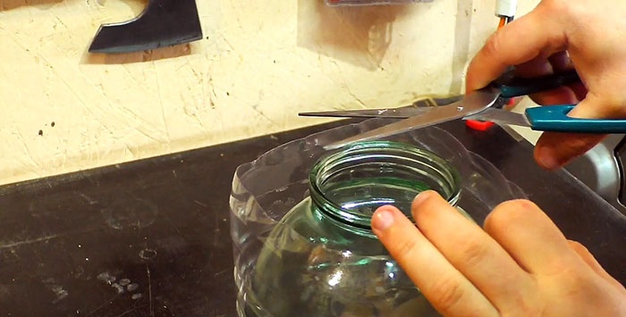 איך להכין צנצנת זכוכית חסינת זעזועים