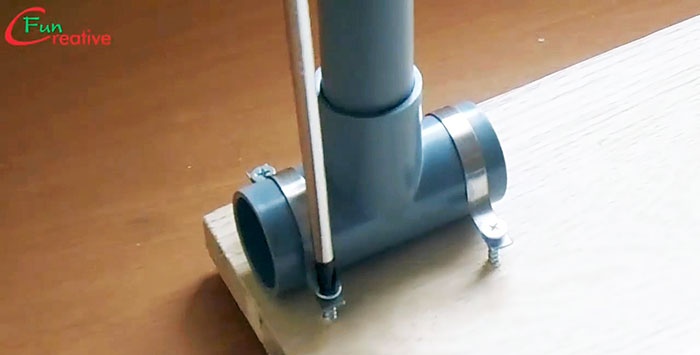 Kako brzo napraviti radnu površinu od PVC cijevi