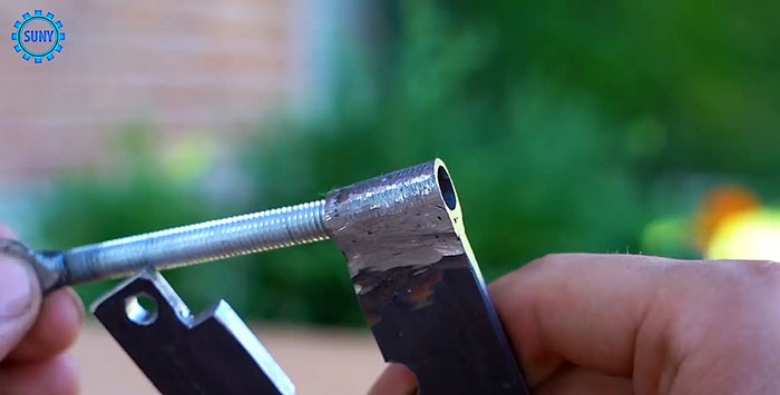 Domácí krimpovací kleště pro krimpování trubkových ok na kabel