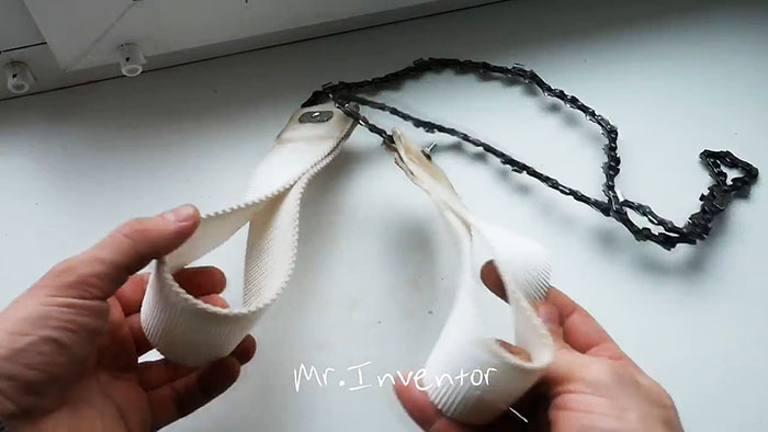 How to make a hand chain saw