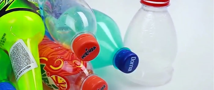 Trois idées d'artisanat à base de capsules de bouteilles en plastique