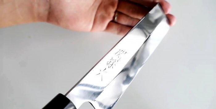Cum să restabiliți și să ascuți un cuțit ruginit