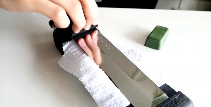 كيفية استعادة وشحذ سكين صدئ