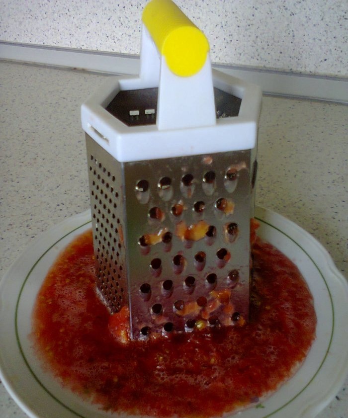 Méthode pour congeler les tomates