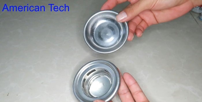 Fundimos latas de aluminio en lingotes en casa.