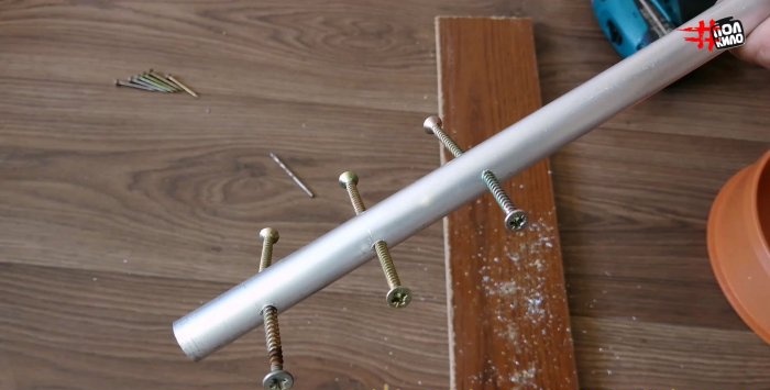 How to make a UPPERLIG floor lamp with your own hands