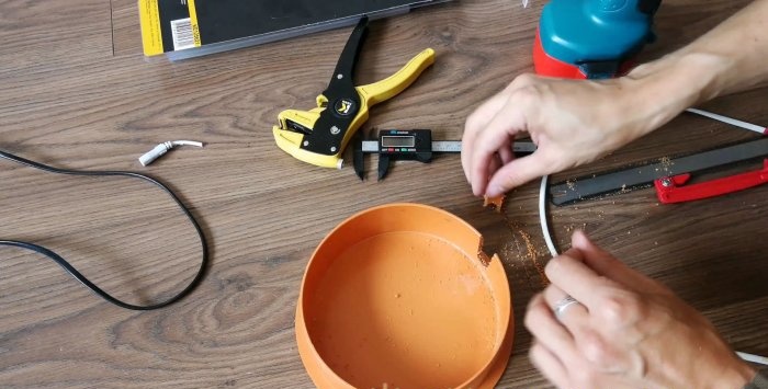 Comment fabriquer un lampadaire UPPERLIG de vos propres mains