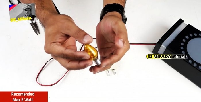 Hogyan készítsünk hűvös lámpát PVC-csőből