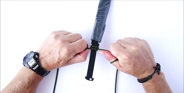 Najszybszy i najłatwiejszy sposób na wykonanie rękojeści noża