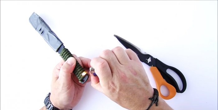 Le moyen le plus rapide et le plus simple de fabriquer un manche de couteau