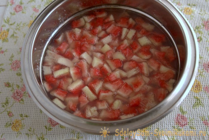 Confiture de pastèque très simple et délicieuse pour l'hiver