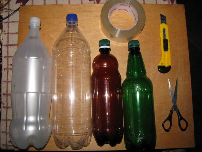 Jak vyrobit stínidlo z plastové láhve