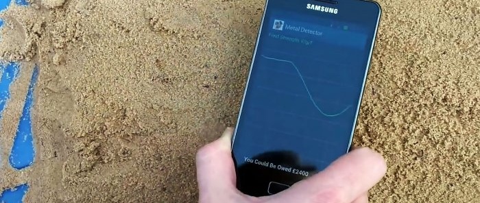 Sådan forvandler du din smartphone til en metaldetektor på 1 minut