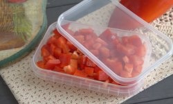 Comment congeler des poivrons pour économiser de l'espace dans le réfrigérateur