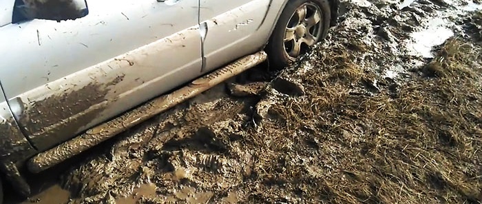 Comment se sortir de la boue sans aide extérieure