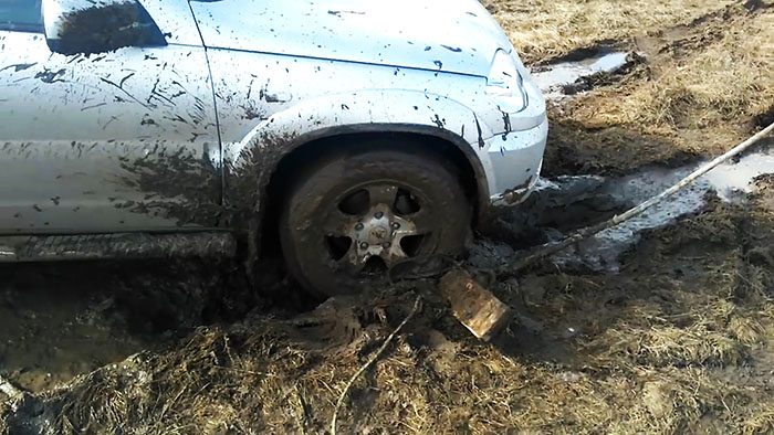 Kako se izvući iz blata bez vanjske pomoći