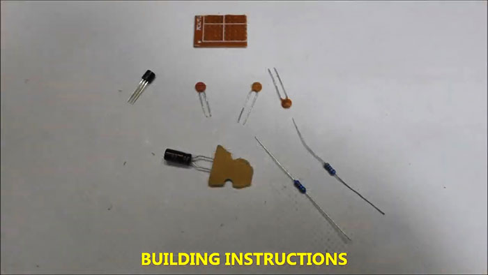 Der einfachste Metalldetektor mit einem Transistor und einem AM-Empfänger mit angemessener Empfindlichkeit