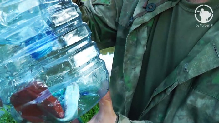 Sådan fanger du fisk med en plastikflaske
