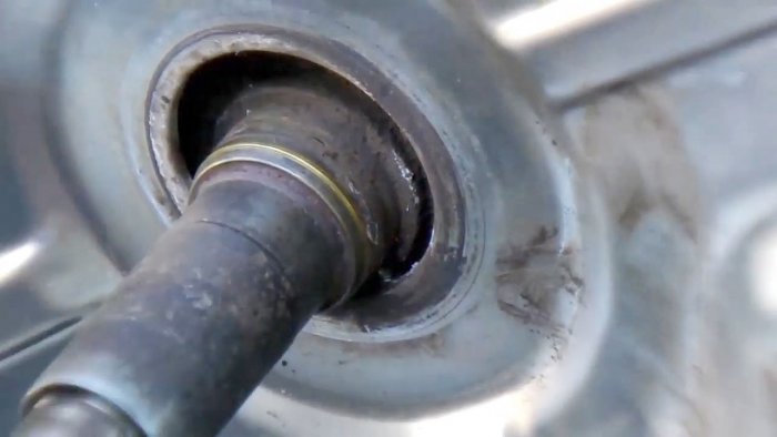 How to restore a weakened shaft for a bearing