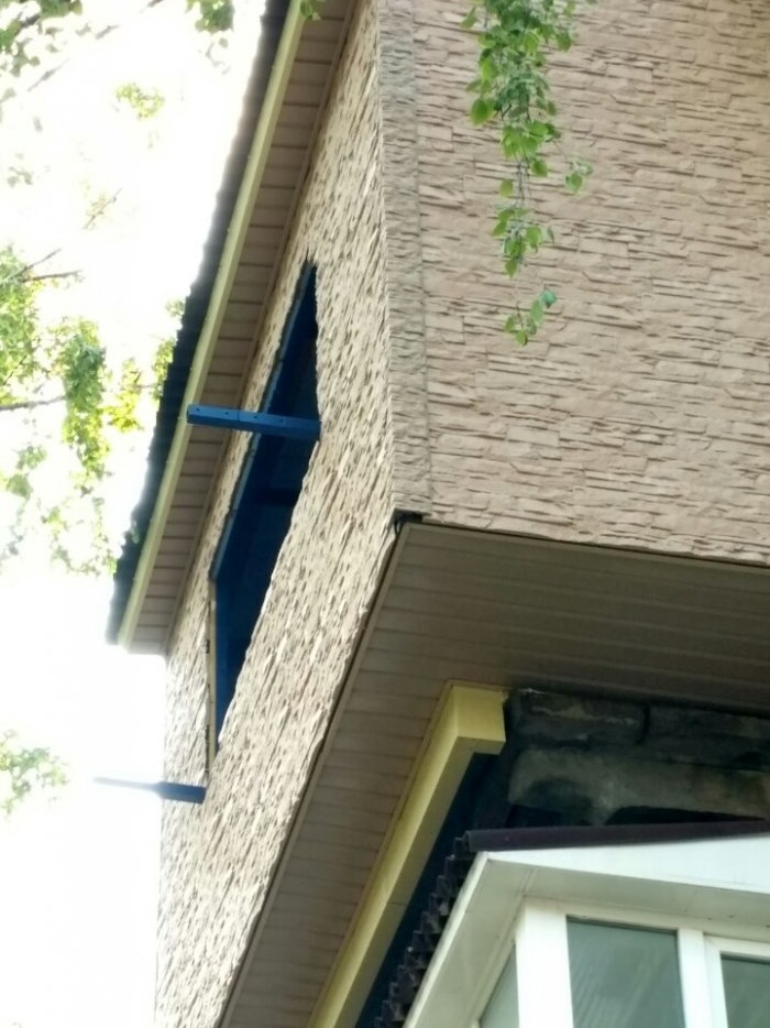 Finisaj balcon cu siding si izolatie cu technoplex