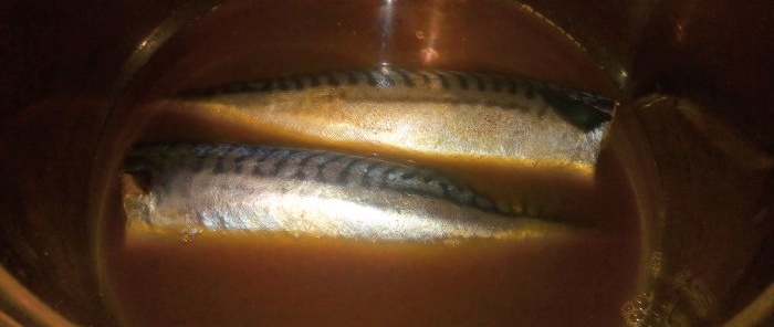 Fake smoked mackerel