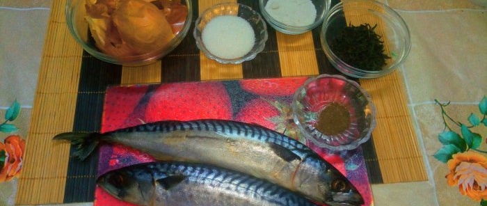 Pekeng pinausukang mackerel