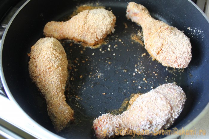 Cosce di pollo in panatura croccante Proprio come KFC
