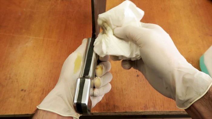 Ako odliať hliníkovú rukoväť pre nôž alebo sekáčik