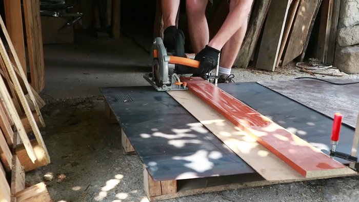 Unik DIY sveisevogn med sammenleggbar bord