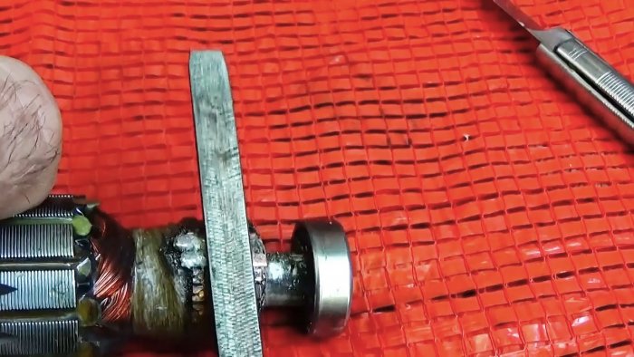Рестаурација комутаторских плоча арматуре електромотора уради сам